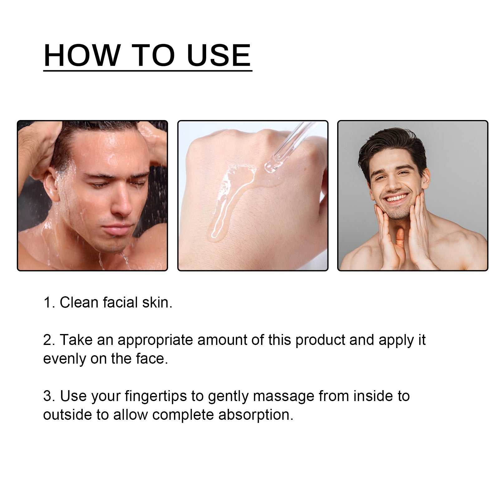 Anti-Wrinkle Serum For Men, Anti-Wrinkle Firming Skin Young Elastic Moisturizing Translucent Essence